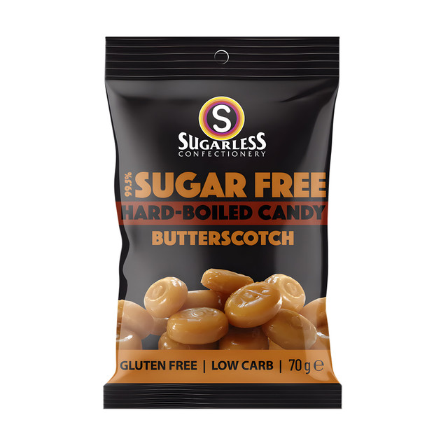 Sugarless Butterscotch 70g