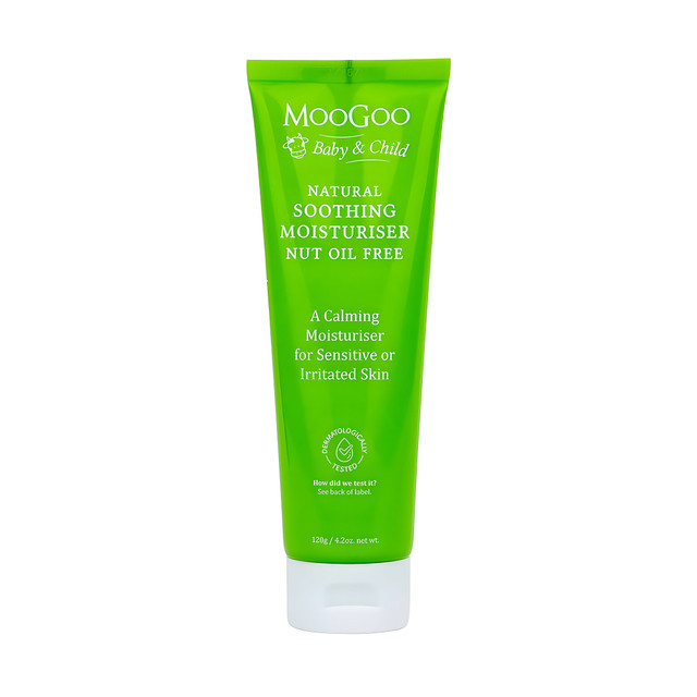 MooGoo Baby Soothing Moisturiser Nut Oil Free 120g