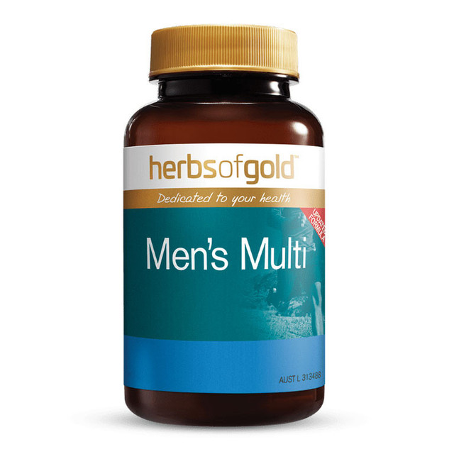 Herbs Of Gold Mens Multi Tablets 30