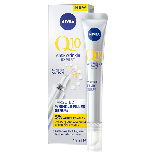 NIVEA Q10 Anti-Wrinkle Expert Targeted Wrinkle Filler Serum
