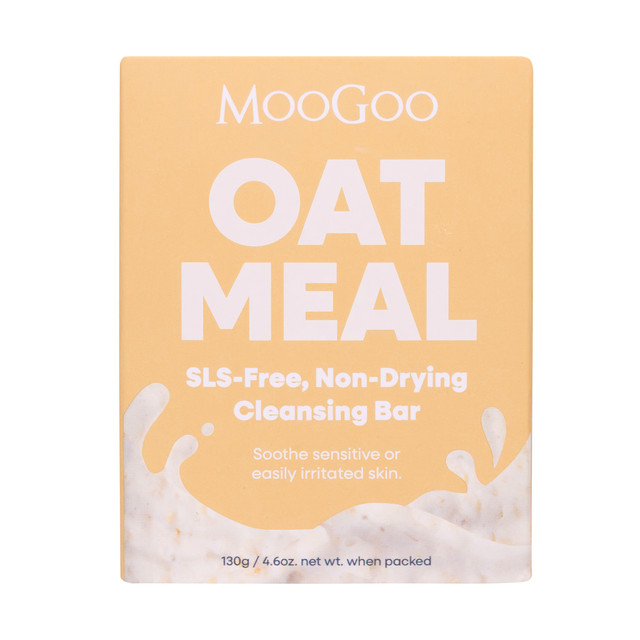 MooGoo Refreshing Cleansing Bar - Oatmeal 130g