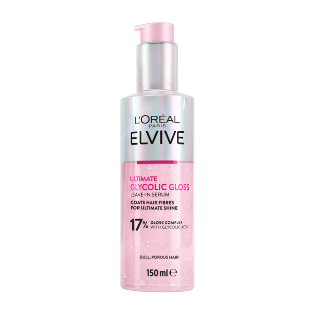 L'Oreal Paris Elvive Glycolic Gloss Ultimate Leave-In Serum 150ml