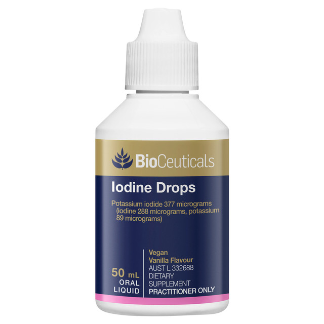 BioCeuticals Iodine Drops 50mL Oral Liquid BioCeuticals Iodine Drops 50mL Oral Liquid