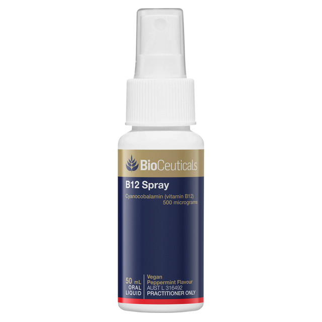 BioCeuticals B12 Spray 50mL Oral Liquid BioCeuticals B12 Spray 50mL Oral Liquid
