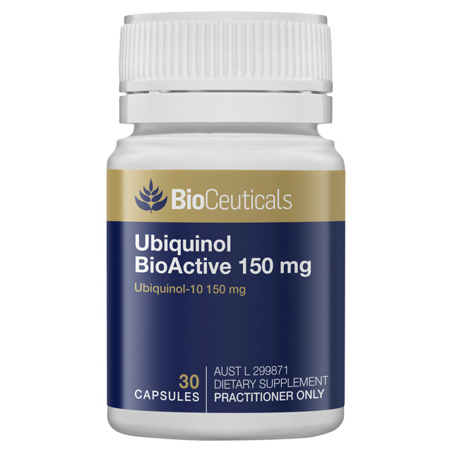 BioCeuticals Ubiquinol BioActive 150mg 30 Capsules BioCeuticals Ubiquinol BioActive 150mg 30 Capsules