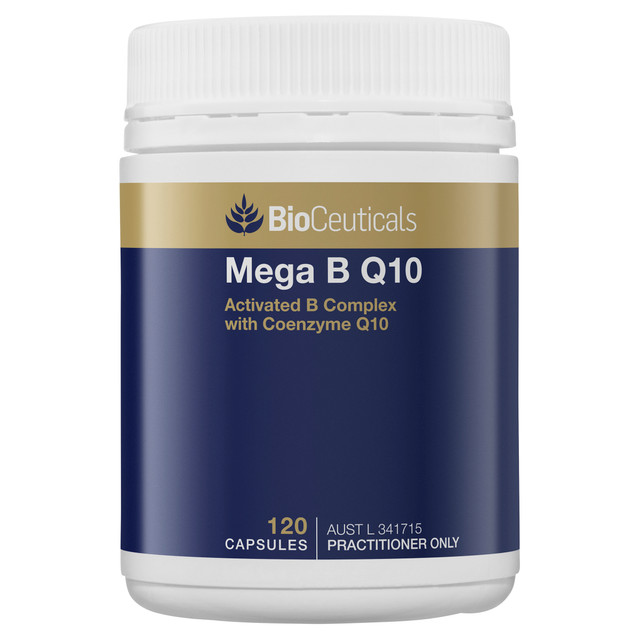 BioCeuticals Mega B Q10 120 Capsules BioCeuticals Mega B Q10 120 Capsules