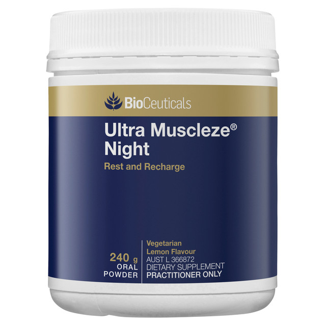 BioCeuticals Ultra Muscleze® Night 240g Powder BioCeuticals Ultra Muscleze® Night 240g Powder