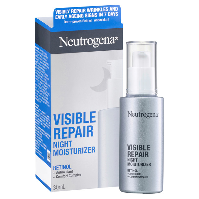 Neutrogena Visible Repair Retinol Night Moisturizer 30mL Neutrogena Visible Repair Retinol Night Moisturizer 30mL