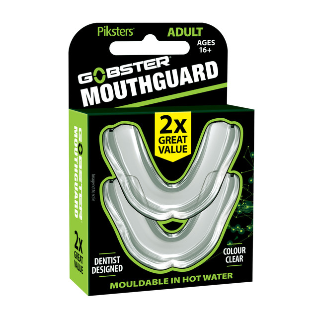 Piksters Gobster Mouthguard Adult 2pk