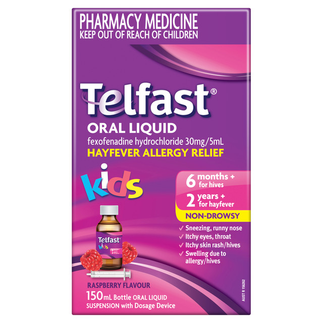 Telfast Oral Liquid 6mg / mL 150mL