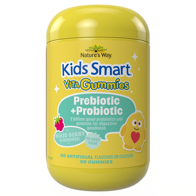 Nature's Way Kids Smart Vita Gummies Probiotic + Prebiotic 90s