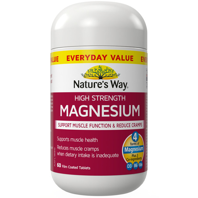 Nature's Way High Strength Magnesium 60s