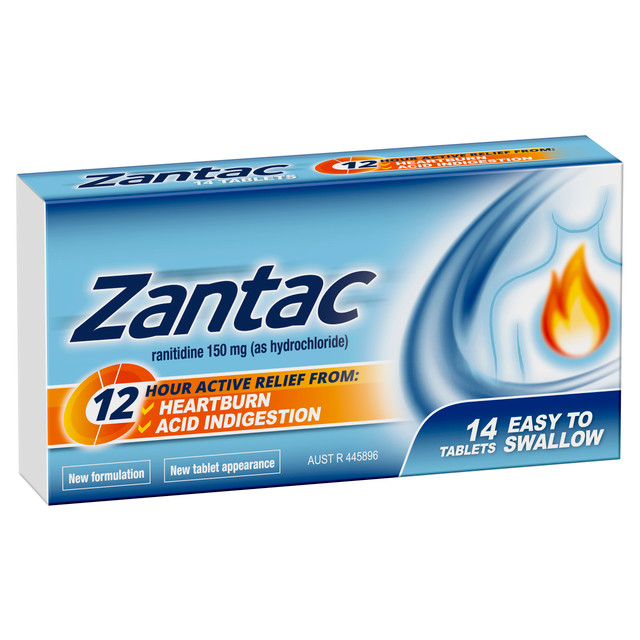 Zantac Tabs 150mg 14s Zantac Tabs 150mg 14s