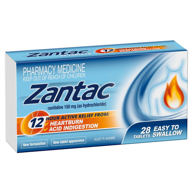 Zantac Tabs 150mg 28s Zantac Tabs 150mg 28s
