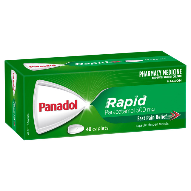 Panadol Rapid Caplets 48 Pack Panadol Rapid Caplets 48 Pack