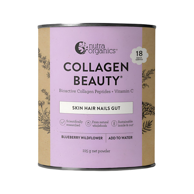 Nutra Organics Collagen Beauty Blueberry Wildflower 225g Nutra Organics Collagen Beauty Blueberry Wildflower 225g