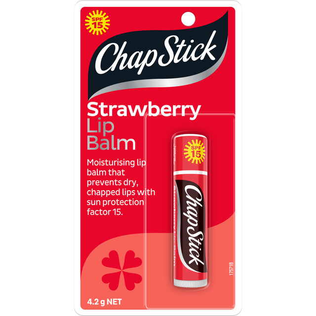 Chapstick Strawberry Lip Balm 4.2g