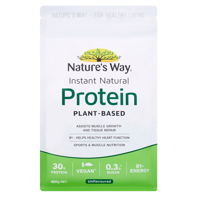 Nature's Way Instant Natural Protein Unflavoured 400g 