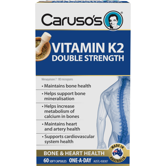 Caruso's Vitamin K2 Double Strength*