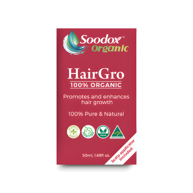 Soodox Organic HairGro Oil 50ml Soodox Organic HairGro Oil 50ml