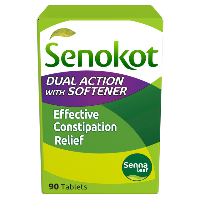 Senokot Dual Action with Softener for Effective Constipation Relief 90 Pack Senokot Dual Action with Softener for Effective Constipation Relief 90 Pack