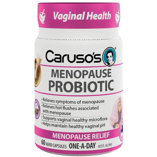 Caruso's Menopause Probiotic 60 Capsules Caruso's Menopause Probiotic 60 Capsules