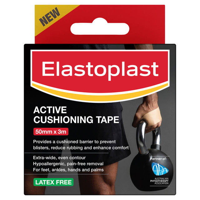 Elastoplast Active Cushioning Tape 50mm x 3m