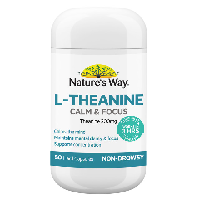 Nature's Way L-Theanine Calm & Focus 50s Nature's Way L-Theanine Calm & Focus 50s