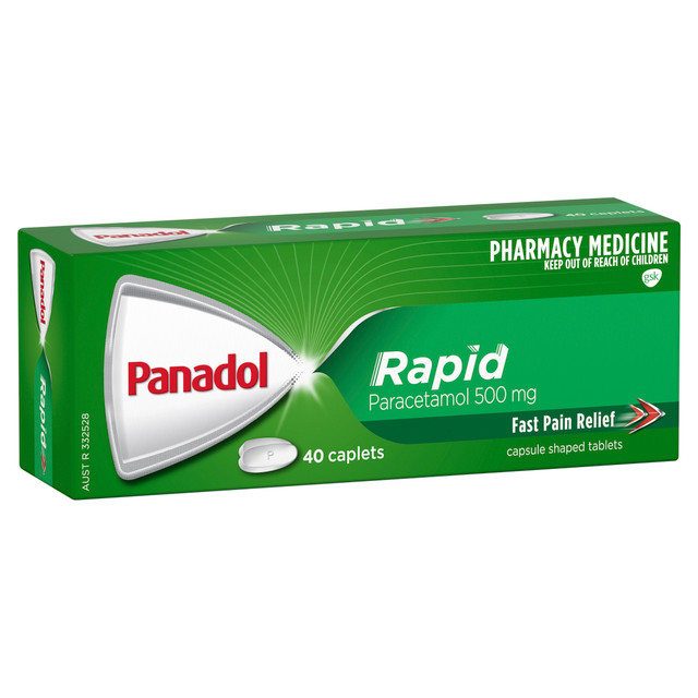 Panadol Rapid Caplets 40 Pack Panadol Rapid Caplets 40 Pack