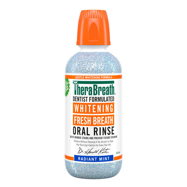 TheraBreath Whitening Mouthwash 473ml