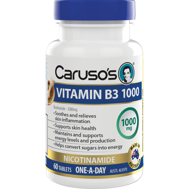 Caruso's Vitamin B3 1000 60 Tablets Caruso's Vitamin B3 1000 60 Tablets