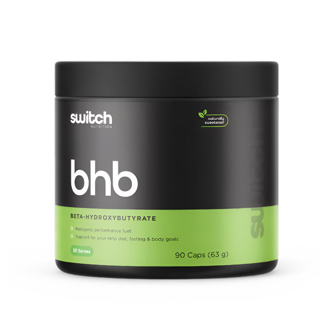 Switch Nutrition BHB Beta-Hydroxybutyrate Capsules 90 Switch Nutrition BHB Beta-Hydroxybutyrate Capsules 90