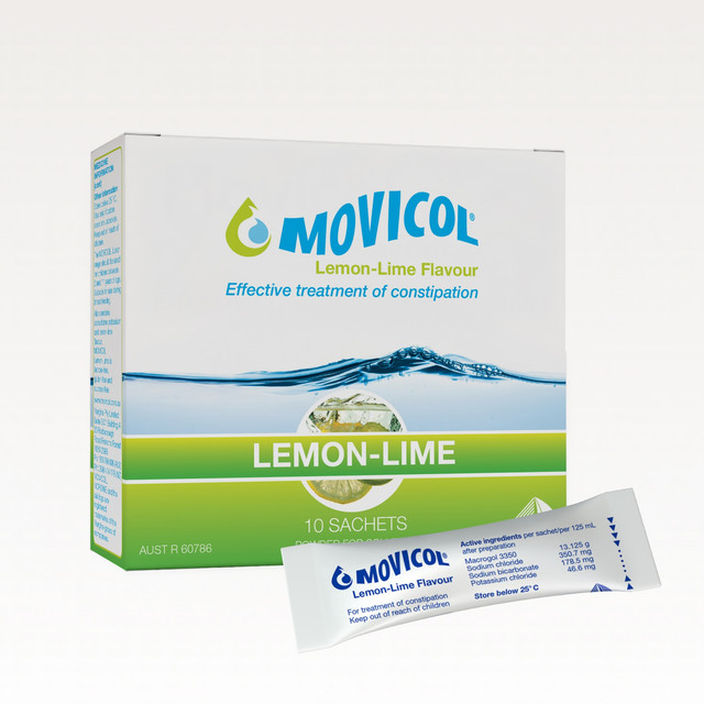 MOVICOL® LEMON-LIME FLAVOUR 10s