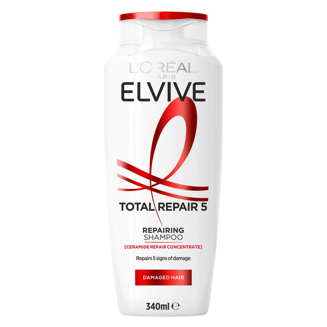 L'Oréal Paris Elvive Total Repair 5 Shampoo 340ml L'Oréal Paris Elvive Total Repair 5 Shampoo 340ml