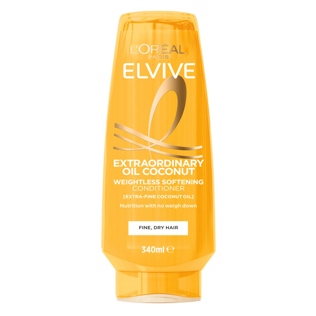 L'Oréal Paris Elvive Extraordinary Oil Coconut Conditioner 340ml L'Oréal Paris Elvive Extraordinary Oil Coconut Conditioner 340ml