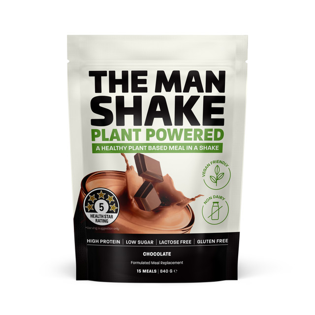 The Man Shake Plant Powered Chocolate 840g The Man Shake Plant Powered Chocolate 840g