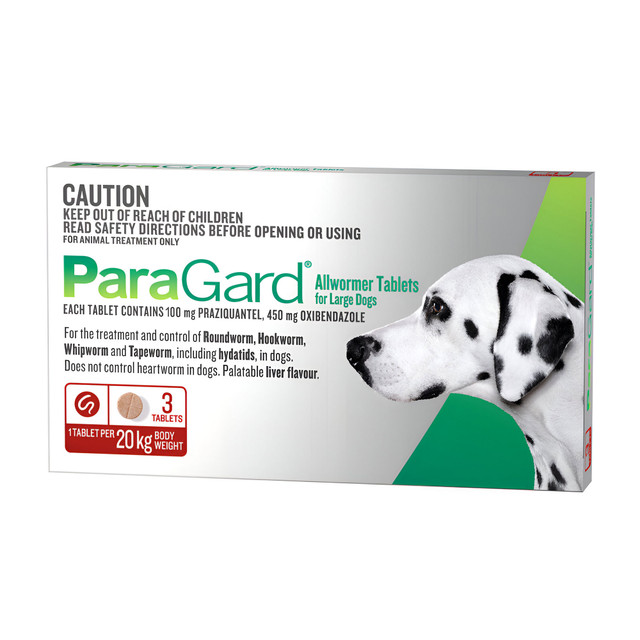 Paragard Dog 20kg 3 Pack