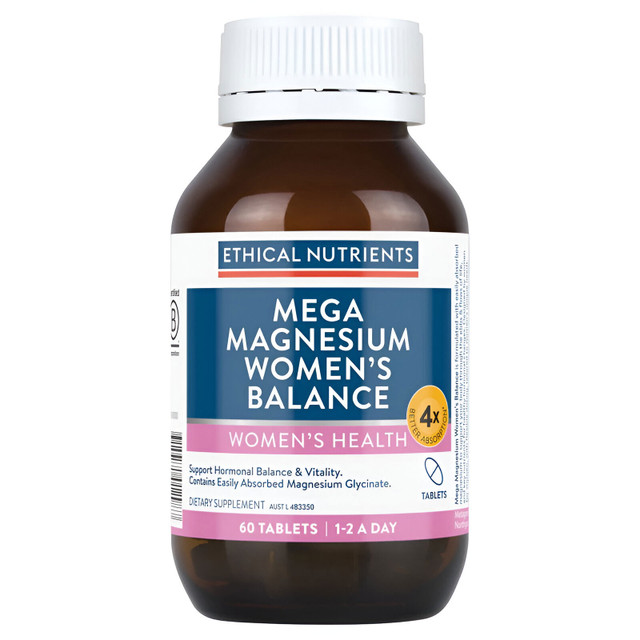 Ethical Nutrients Mega Magnesium Women's Balance 60 Tablets