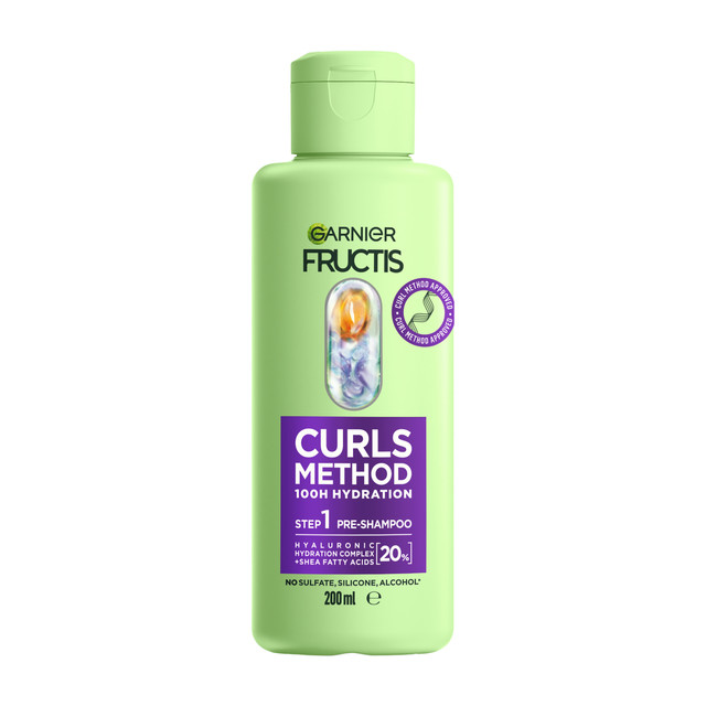 Garnier Fructis Curls Method Pre Shampoo 200ml Garnier Fructis Curls Method Pre Shampoo 200ml