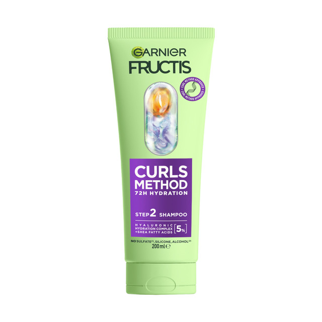 Garnier Fructis Curls Method Shampoo 200ml Garnier Fructis Curls Method Shampoo 200ml