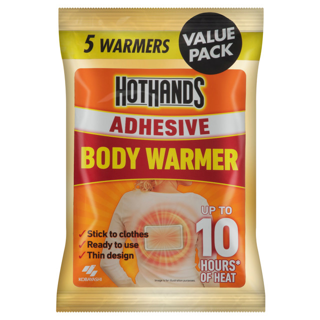 Hot Hands Body Warmer 5 Pack Hot Hands Body Warmer 5 Pack
