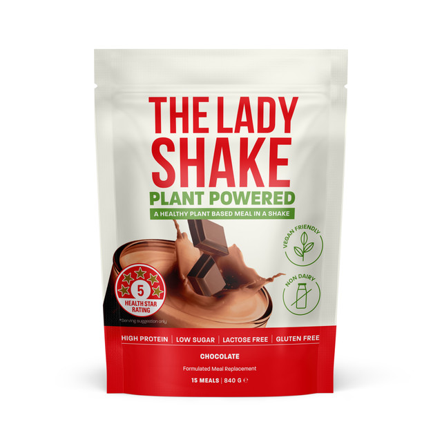 The Lady Shake Plant Powered Chocolate 840g The Lady Shake Plant Powered Chocolate 840g