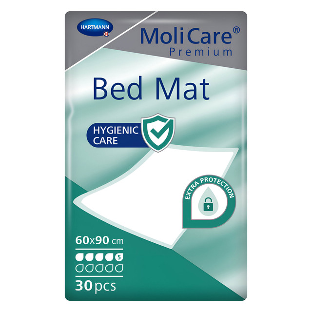 MoliCare®Premium Bed Mat 5 Drops 60x90 30 Pack MoliCare®Premium Bed Mat 5 Drops 60x90 30 Pack