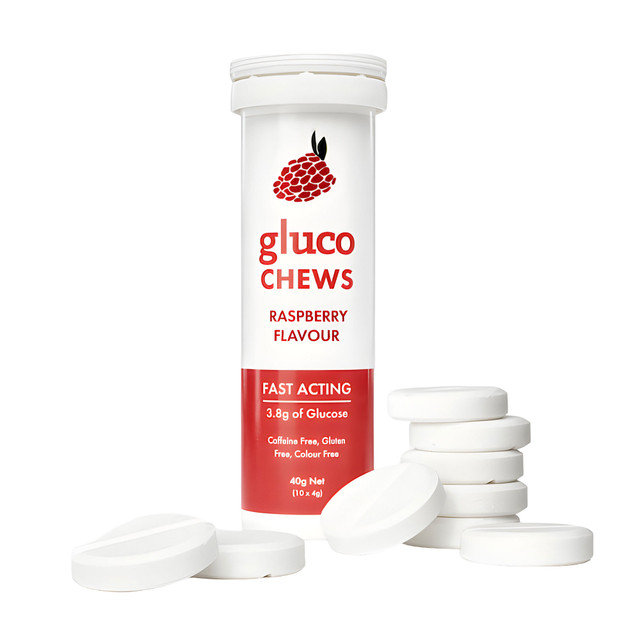 Glucology Fast Acting Glucochews Raspberry 10 Tablets Glucology Fast Acting Glucochews Raspberry 10 Tablets