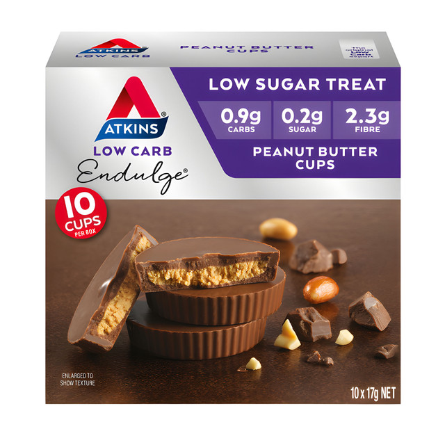 Atkins Low Carb Endulge Peanut Butter Cups 10 Pack Atkins Low Carb Endulge Peanut Butter Cups 10 Pack
