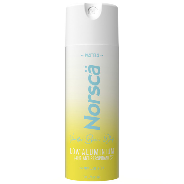 Norsca Pastels Low Aluminum Vanilla Bean Whip Antiperspirant 155mL