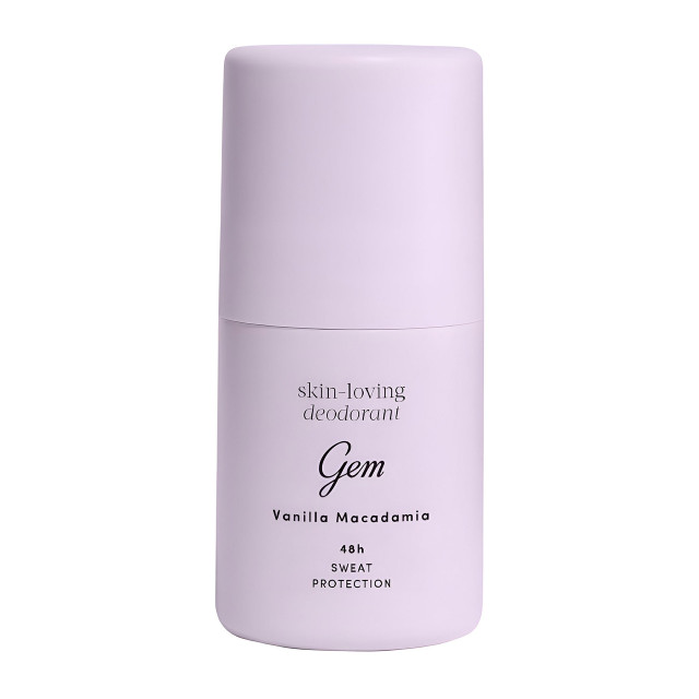 Gem Deodorant Roll On Antiperspirant Vanilla Macadamia 50ml