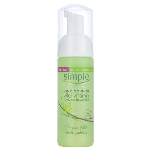 Simple  Foaming Cleanser  Vital Vitamin  150ml