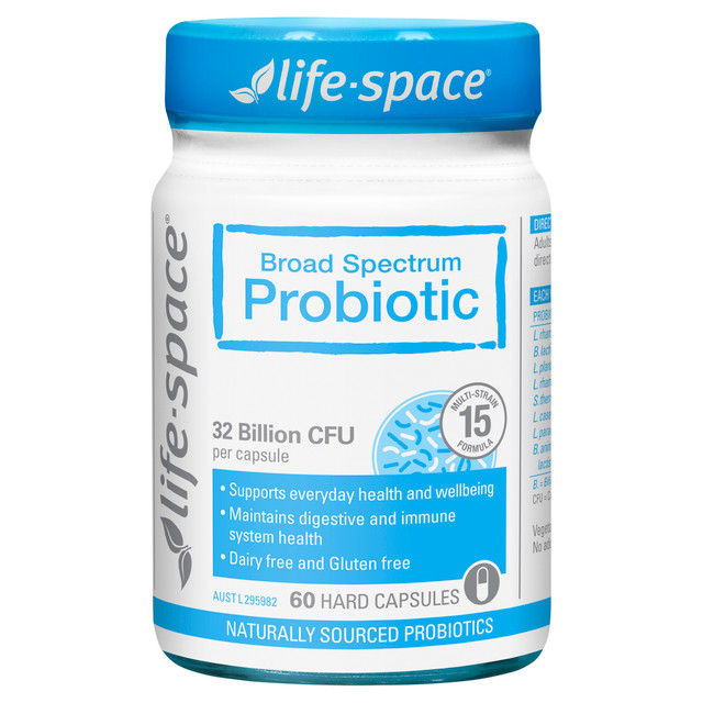 Life-Space Broad Spectrum Probiotic 60 Hard Capsules Life-Space Broad Spectrum Probiotic 60 Hard Capsules