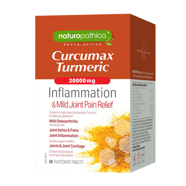 Naturopathica Phyto-Active Curcumax Turmeric 20000mg 60s